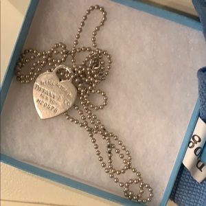 Tiffany and co necklace and ring